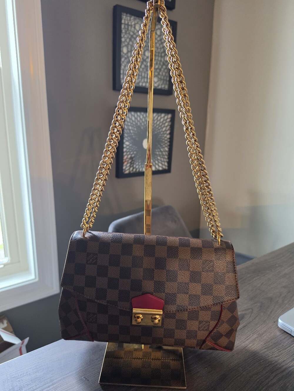 Louis Vuitton Caissa Clutch DAMIER